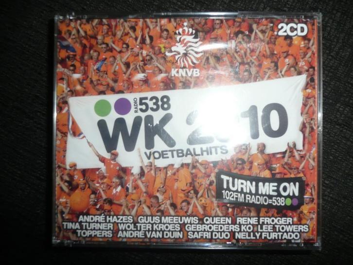 WK 2010 VoetbalHits 2 CD, Cd's en Dvd's, Cd's | Nederlandstalig, Zo goed als nieuw, Verzenden