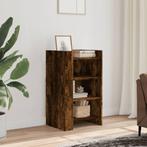 vidaXL Dressoir 45x35x75 cm bewerkt hout gerookt eiken, Minder dan 50 cm, Verzenden, Nieuw, 25 tot 50 cm
