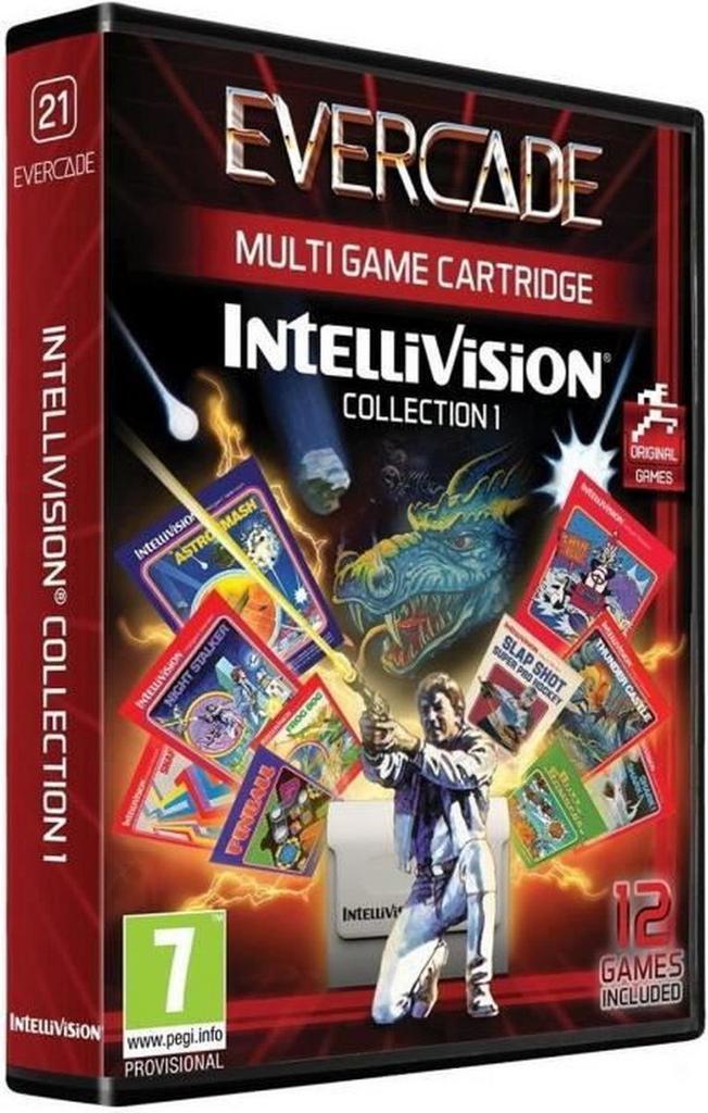 Evercade Intellivision Cartridge collection 1, Spelcomputers en Games, Spelcomputers | Overige, Verzenden