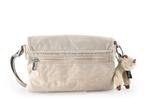 Kipling Schoudertas in maat standaard Beige, Verzenden, Zo goed als nieuw, Beige