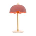 *WOONWINKEL* Kare Design Lia Pink Tafellamp Goud Met Roze En, Huis en Inrichting, Lampen | Tafellampen, Verzenden, Nieuw