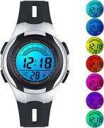 Kinder LED-Horloge met 7 Kleuren - Waterdicht en Duurzaam -, Sieraden, Tassen en Uiterlijk, Horloges | Heren, Verzenden, Nieuw