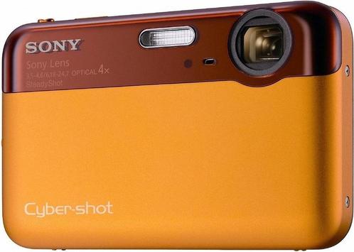 Sony DSC-J10 Digitale Compact Camera - Oranje, Audio, Tv en Foto, Fotocamera's Digitaal, Zo goed als nieuw, Verzenden