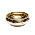 Wierookbrander messing gegraveerd laag, Huis en Inrichting, Woonaccessoires | Overige, Ophalen of Verzenden, Nieuw