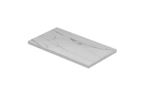 Topplaat Fontein INK Topdeck XS 40x22x1.2 cm Statuario Glans, Doe-het-zelf en Verbouw, Sanitair, Bad, Nieuw, Ophalen of Verzenden