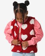 HEMA Kindergilet hartjes rood van €19.99 voor €13.99 sale, Verzenden, Nieuw