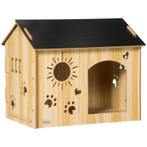 TRUUSK Hondenkennel, Met Ventilatiegaten, Weerbestendig, Hou, Dieren en Toebehoren, Verzenden, Nieuw