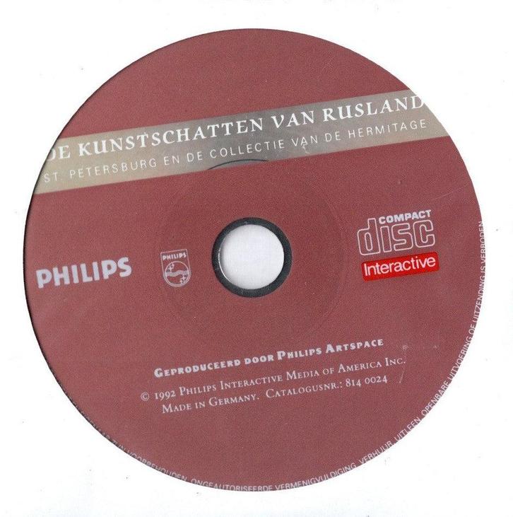 Philips CD-i / CDi De Kunstschatten van Rusland, Spelcomputers en Games, Games | Overige, Zo goed als nieuw, Verzenden