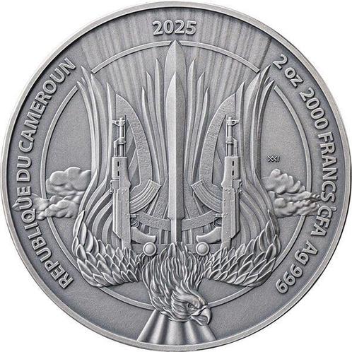 Kameroen. 2000 Francs 2025 Special Operations Forces, Postzegels en Munten, Munten | Europa | Niet-Euromunten