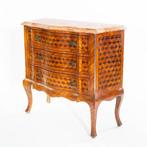 Commode - Walnoot, Mahonie, Marmer, Palissander - Italiaanse, Antiek en Kunst, Curiosa en Brocante