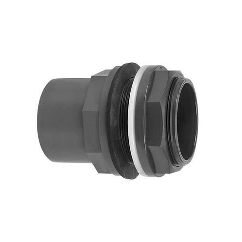 Pvc Flens doorvoer 50/40x1 1/2 lijm (Schroefdoorvoer), Tuin en Terras, Vijver-toebehoren, Overige typen, Nieuw, Ophalen of Verzenden