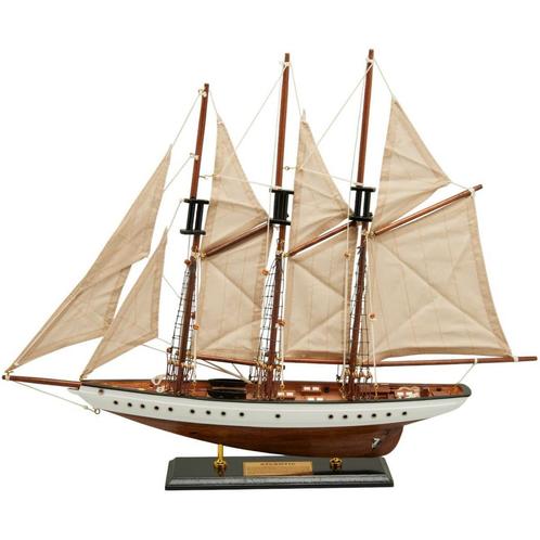 Zeilboot Model Atlantic 61cm Wit, Hobby en Vrije tijd, Modelbouw | Boten en Schepen, Ophalen of Verzenden