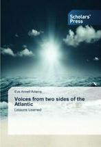 Voices from two sides of the Atlantic. Anneli   ., Adams Eva Anneli, Zo goed als nieuw, Verzenden