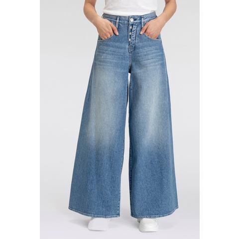 Herrlicher 5-pocket jeans Shyra Palazzo Denim met, Kleding | Dames, Spijkerbroeken en Jeans, Nieuw, Verzenden
