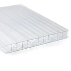 Polycarbonaat platen 16 mm X structuur helder, Benelux, Doe-het-zelf en Verbouw, Platen en Panelen, Nieuw, Overige materialen