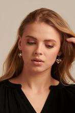 -40% Smashed Lemon  Smashed Lemon 60008 en chunky hart oorbe, Verzenden, Nieuw, Zilver