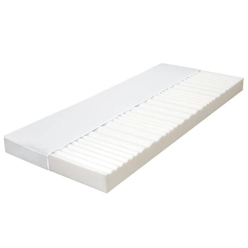 vidaXL Matras 7 Zone 10 cm PU-schuim H2 H3 90x200 cm, Huis en Inrichting, Slaapkamer | Matrassen en Bedbodems, Nieuw, Verzenden