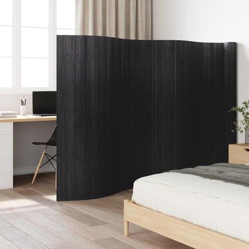 vidaXL Kamerscherm 165x800 cm bamboe grijs, Huis en Inrichting, Woonaccessoires | Kamerschermen, Nieuw, Verzenden