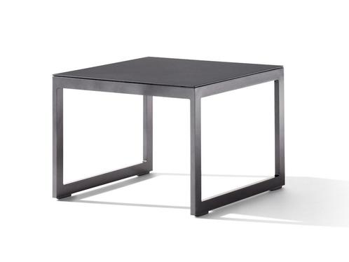 Sieger Melbourne Loungetafel 60x60x44 cm - Grijs, Tuin en Terras, Tuinsets en Loungesets, Ophalen of Verzenden