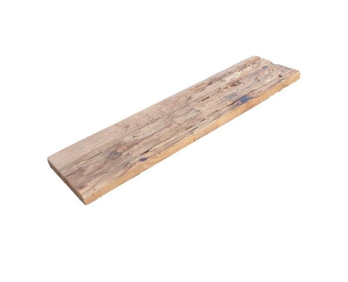 Teak plank robuust 120x20 cm, Huis en Inrichting, Woonaccessoires | Wandplanken en Boekenplanken, Nieuw, Ophalen of Verzenden