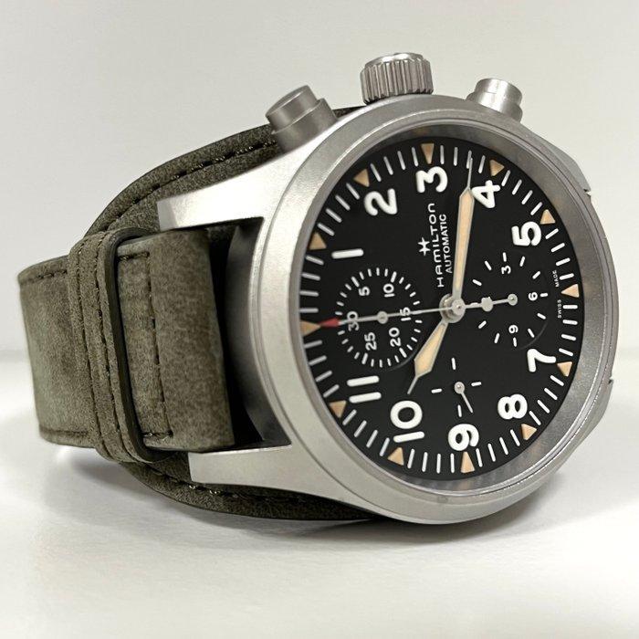 Hamilton - Khaki Field Auto Chrono - H71706830 - Heren -, Sieraden, Tassen en Uiterlijk, Horloges | Heren