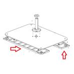 Teleco Telesat 85 Montageplaat, Nieuw