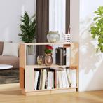 vidaXL Boekenkast/kamerscherm 80x25x70 cm massief grenenhout, Huis en Inrichting, Verzenden, Nieuw, 50 tot 100 cm, Minder dan 100 cm