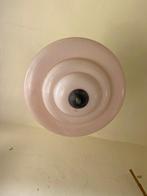Kroonluchter - Glas, Messing - Roze pastel (vintage)