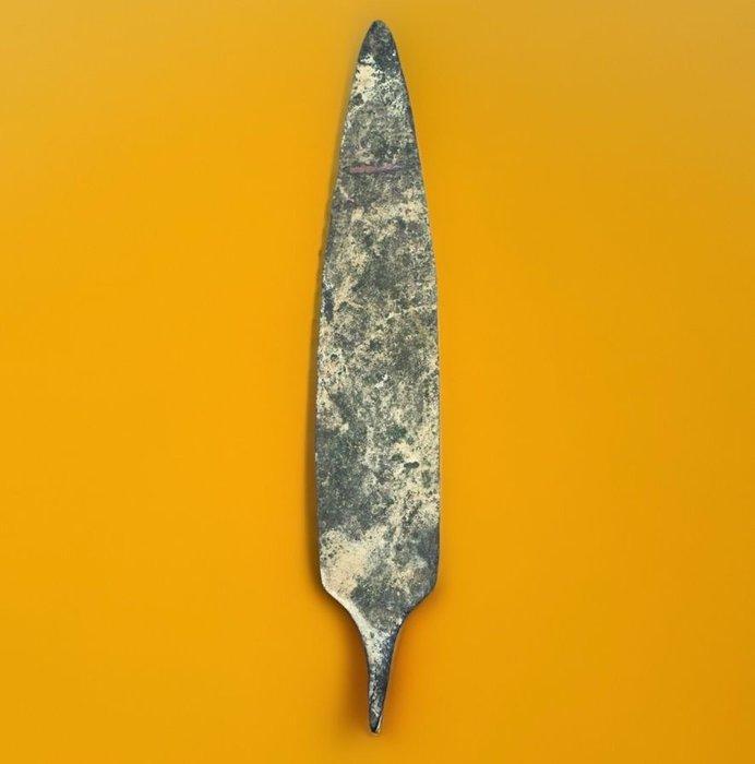 Bronstijd oude speerpunt speer - 18.5 cm (Zonder, Antiek en Kunst, Antiek | Overige Antiek