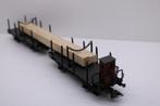 Märklin 48840 H0 DRG Draaischemelwagen met lading hout, Gebruikt, Wisselstroom, Wagon, Märklin
