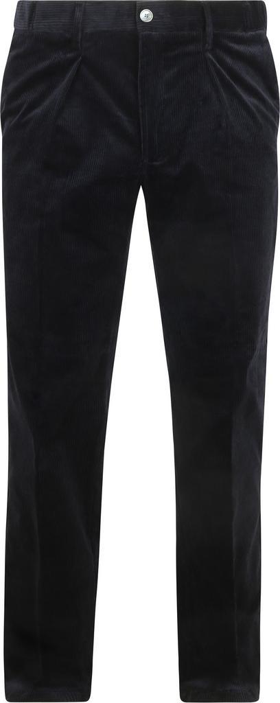 Profuomo Chino Corduroy Navy maat 48 Heren, Kleding | Heren, Broeken en Pantalons, Blauw, Nieuw, Maat 48/50 (M), Verzenden