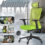 Ergonomische Bureaustoel - Gamestoel - Office Chair - Groen, Huis en Inrichting, Verzenden, Nieuw