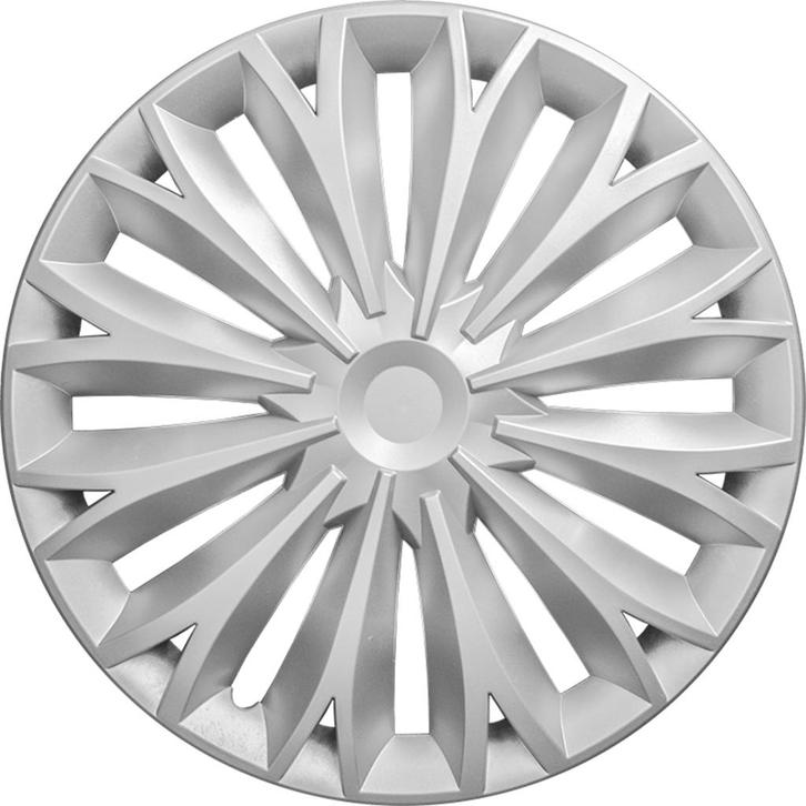 Wieldoppen 15 inch - Radiant zilver - wieldoppenset, Auto diversen, Wieldoppen, Nieuw, Verzenden