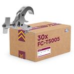 30x FORTEX Selflock Coupler truss klem WLL 250kg buis, Verzenden, Nieuw