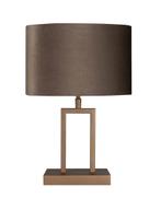 LED vloerlamp poot | Cacao | Monza | 21cm | Excl. Lampenkap, Huis en Inrichting, Lampen | Tafellampen, Ophalen of Verzenden, Nieuw