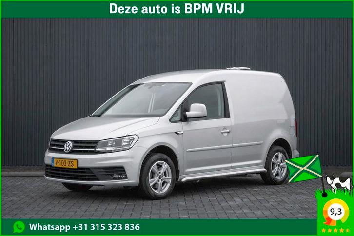 Volkswagen Caddy 2.0 TDI L1H1 | Automaat | Led | Carplay |, Auto's, Bestelauto's, Lease, Automaat, Zwart, Leder, Diesel, Euro 6
