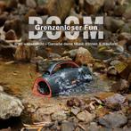 Bluetooth speaker - Muziek box - Partybox - 100W - Zwart - D, Audio, Tv en Foto, Luidsprekers, Verzenden, Zo goed als nieuw