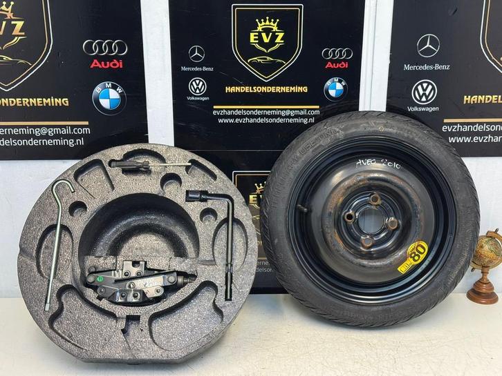 Chevrolet Aveo bj.2010 reservewiel met Krikset thuiskomer, Auto-onderdelen, Banden en Velgen, 14 inch, Personenwagen, Gebruikt