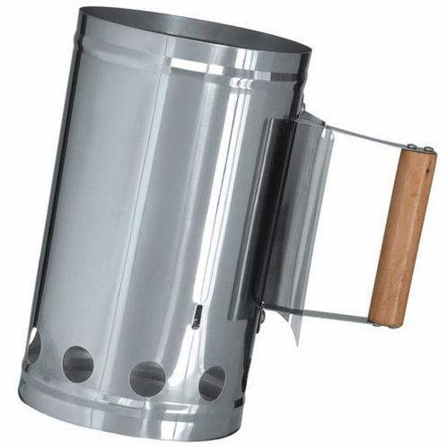 Benson Houtskoolstarter - RVS - Hitteschild - Stevige han..., Tuin en Terras, Barbecue-accessoires, Nieuw, Ophalen of Verzenden