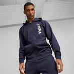 -50% Puma  Puma Fit double knit fz hoodie 523885-06  maat L, Kleding | Heren, Verzenden, Nieuw, Blauw