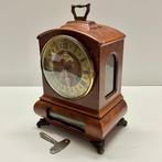 Tafelklok - Warmink (JAW Wuba) - Messing, Hout - 1960-1970