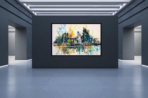 Dam Domido (1959) - Rocknroll way city -ONE OF A KIND -, Antiek en Kunst, Kunst | Schilderijen | Modern