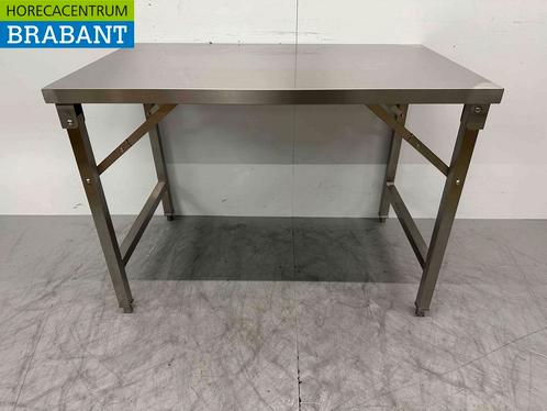 RVS HCB Inklapbare Werktafel Tafel 120 x 70 x 85 cm Horeca, Zakelijke goederen, Horeca | Keukenapparatuur, Nieuw in verpakking