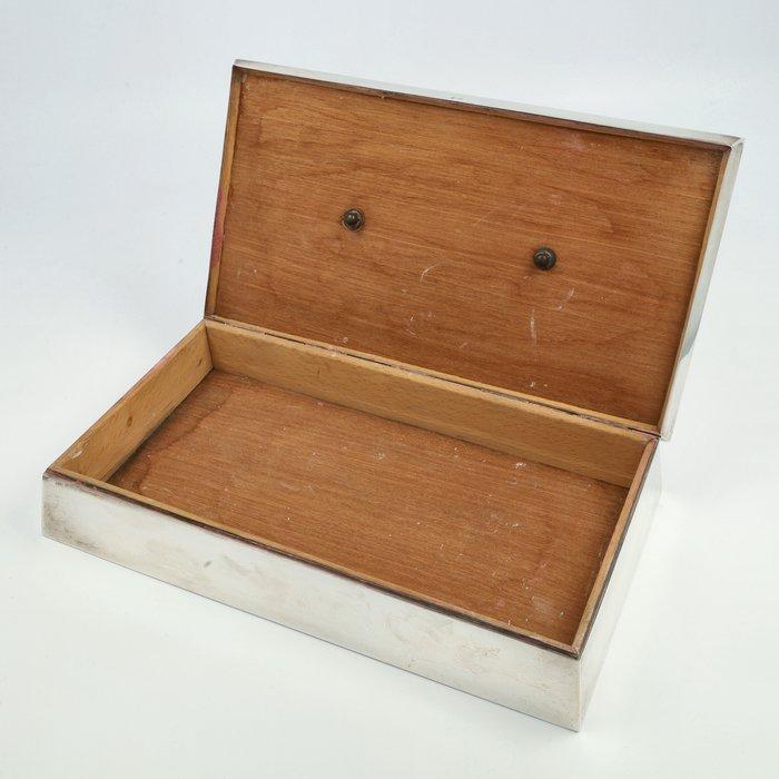 Spanje ca. 1960 - Pronkmodel - Sigarendoos - .915 zilver, Antiek en Kunst, Antiek | Goud en Zilver