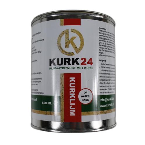 Kurk24 Tweezijdige contactlijm - 0,5L - 2m2, Doe-het-zelf en Verbouw, Overige Doe-het-zelf en Verbouw, Ophalen of Verzenden