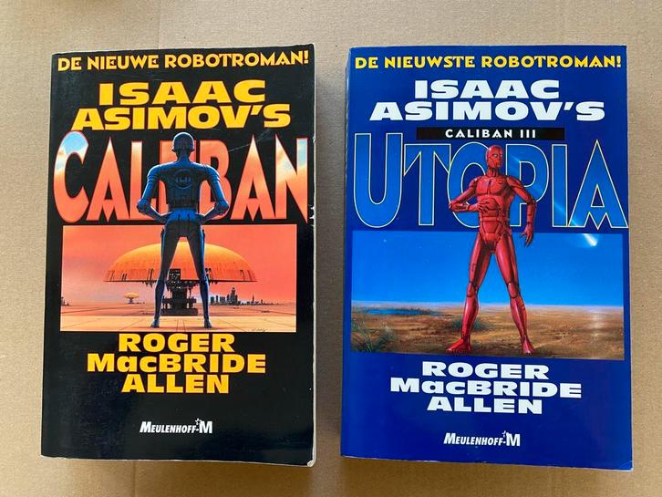 Science Fiction - 2 Robotromans - Naar Isaac Asimov, Boeken, Science fiction, Gelezen, Ophalen of Verzenden