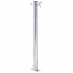 vidaXL Waterzuil rond 60 cm roestvrij staal, Verzenden, Nieuw