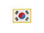 Opnaai embleem Koreaanse vlag 8x6cm (Taekwondopakken), Ophalen of Verzenden, Nieuw