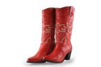 Lazamani Cowboy laarzen in maat 40 Rood | 10% extra korting, Kleding | Dames, Schoenen, Verzenden, Lazamani, Zo goed als nieuw
