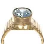 Ring - 18 karaat Geel goud - 5.00ct. tw. Topaas, Nieuw